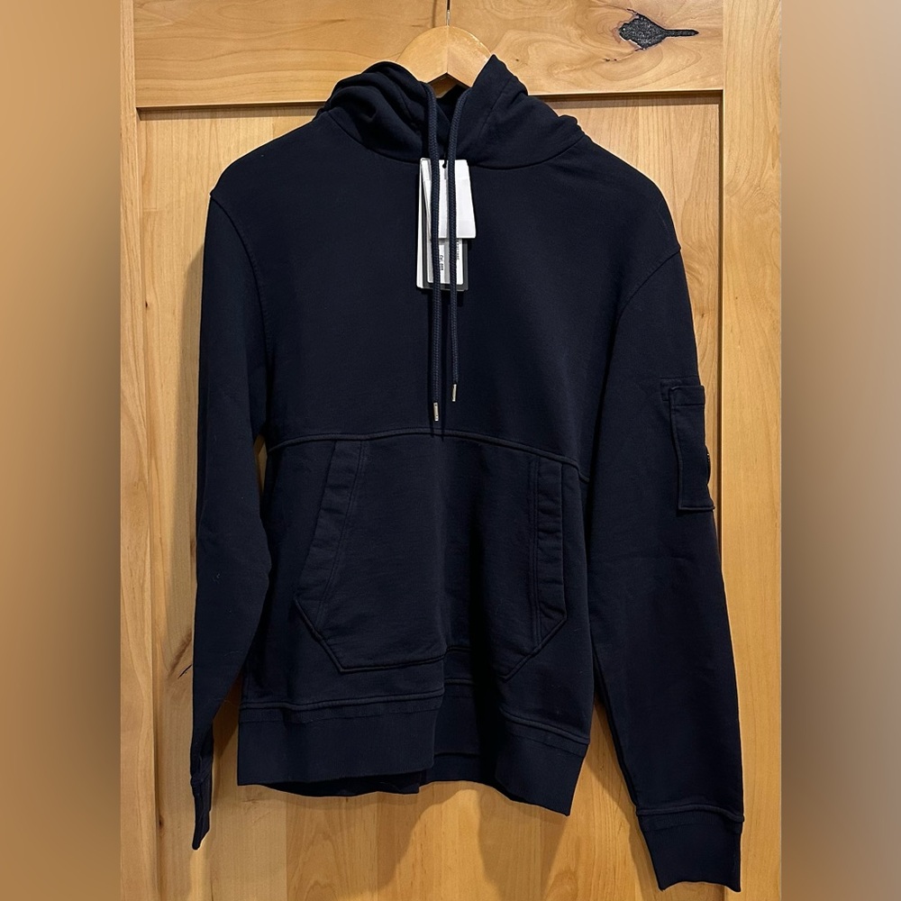 Cp company deep navy Hoodie.